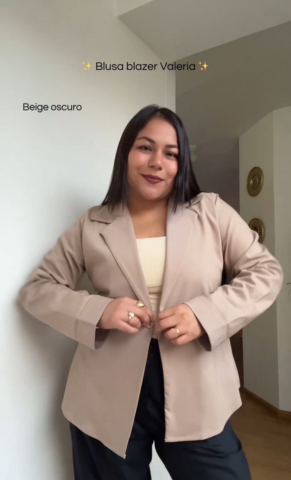 Blusa blazer Valeria
