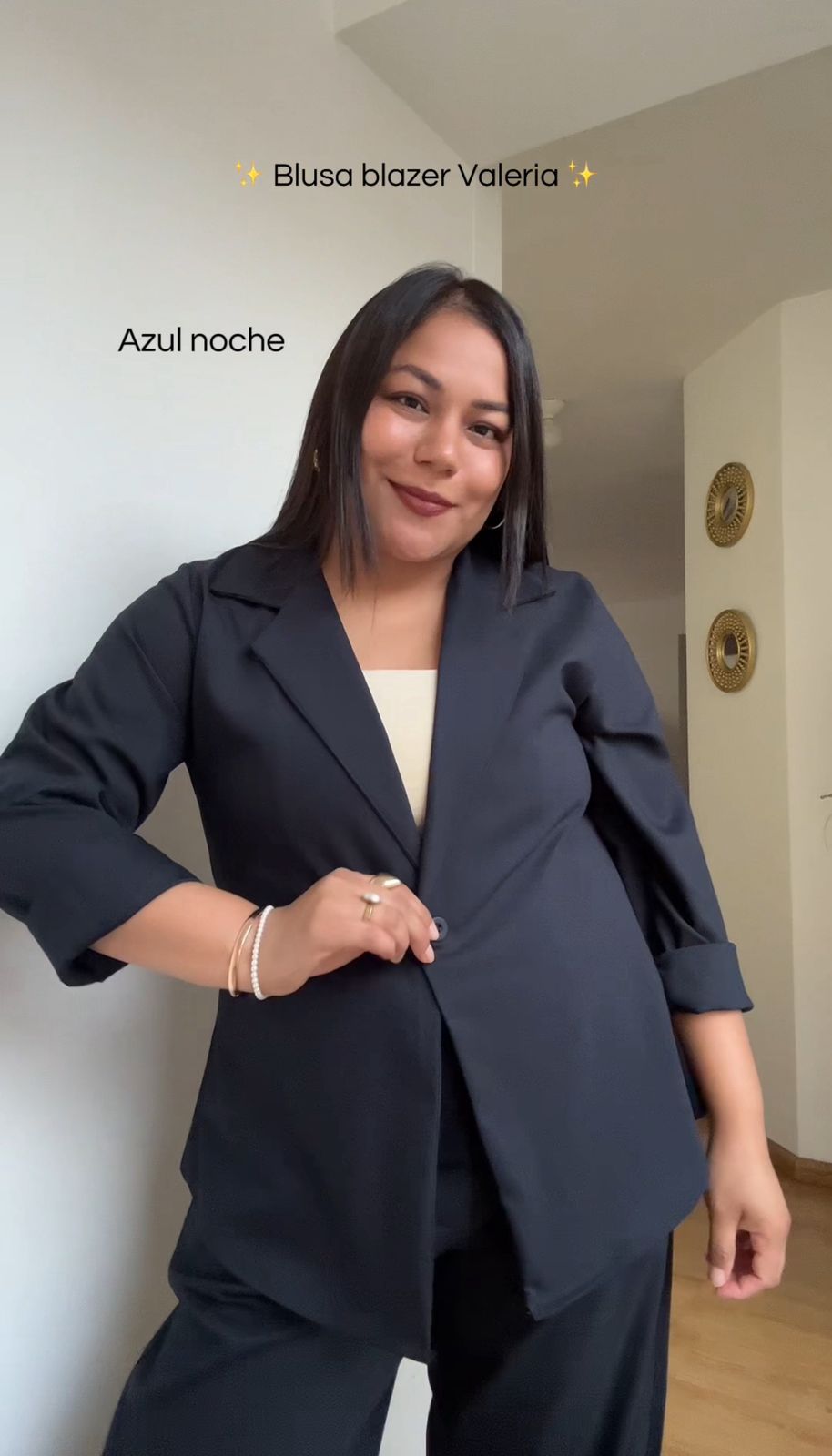 Blusa blazer Valeria