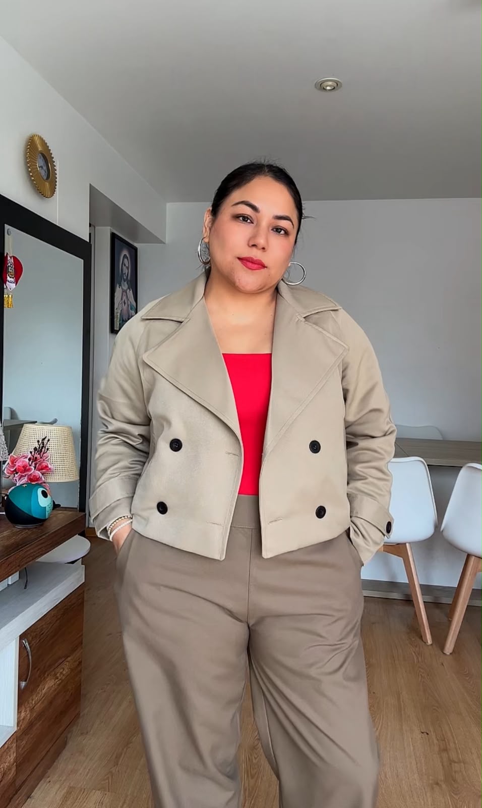 Gabardina Corta Diana